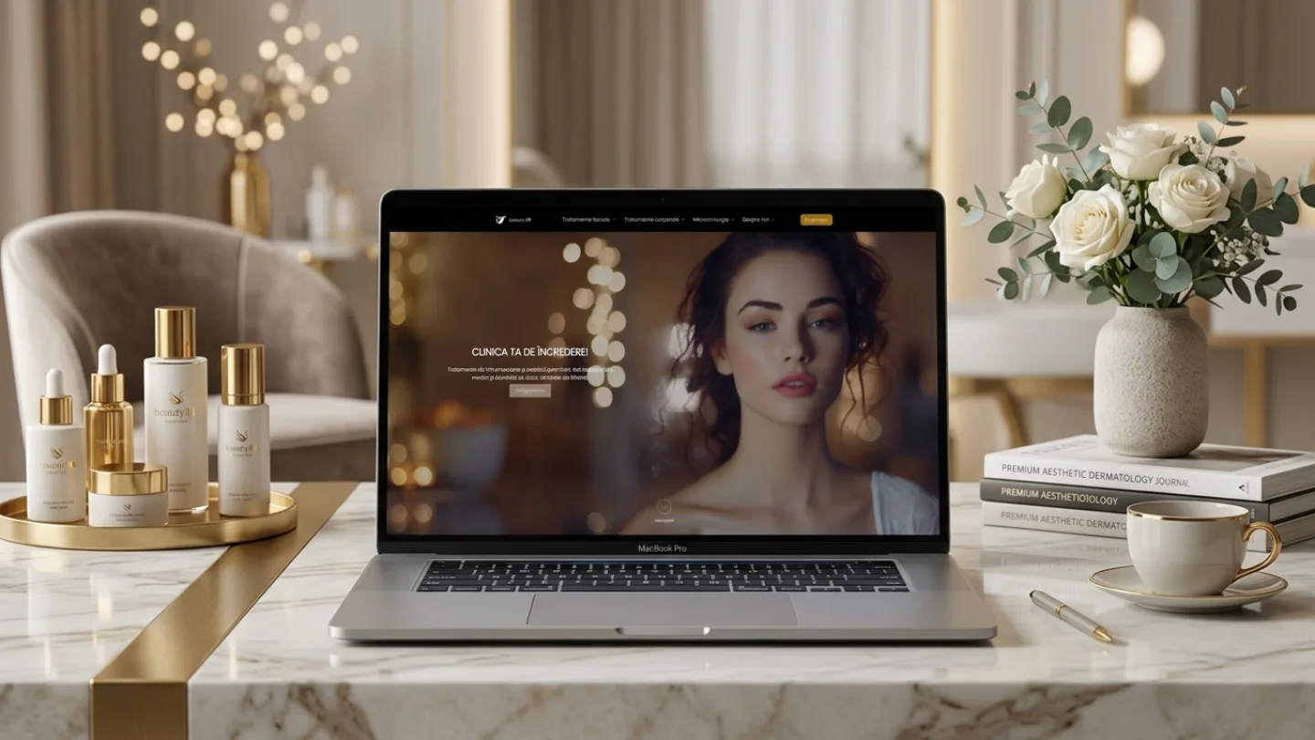 BeautyLift project website preview